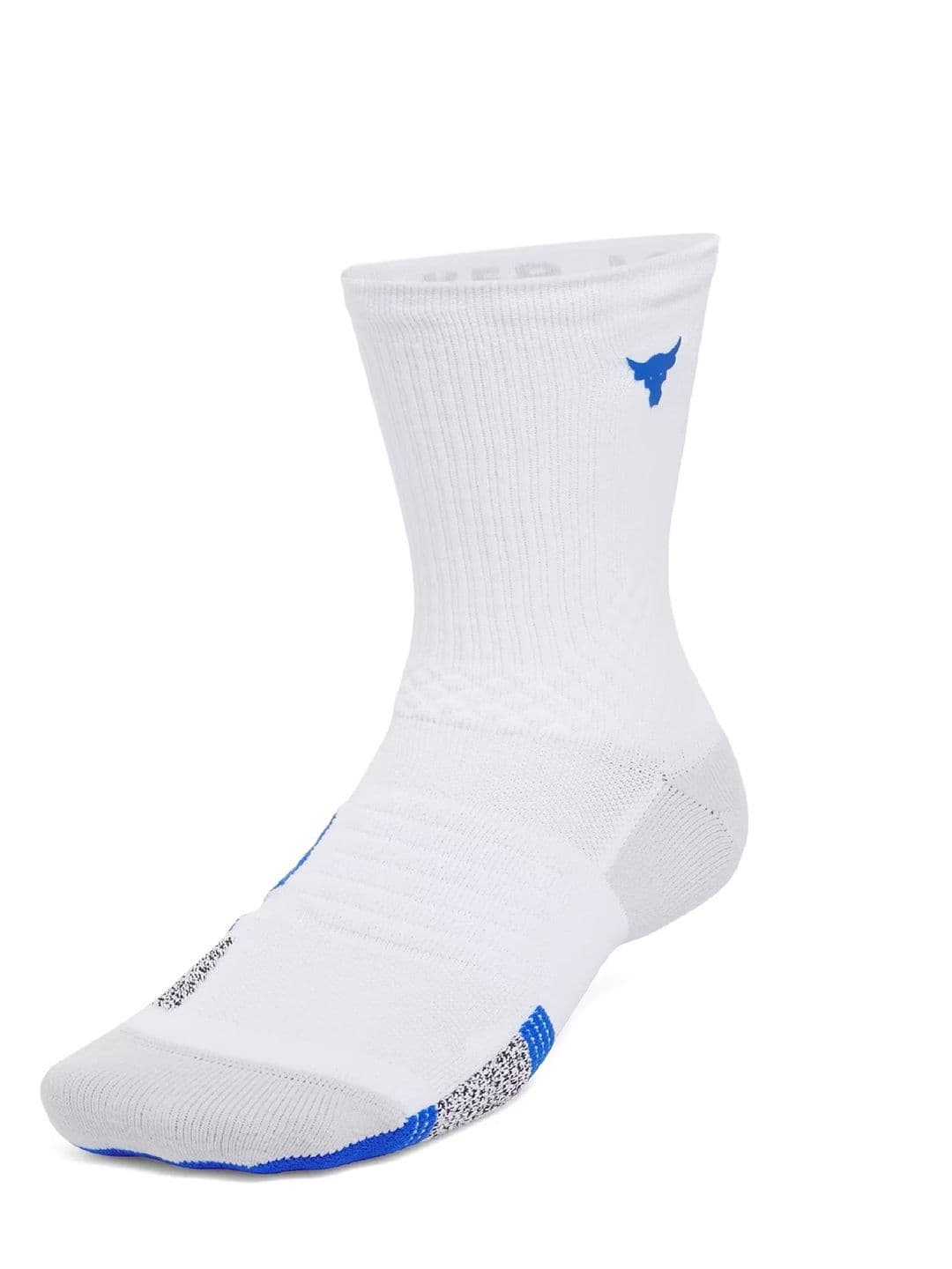 UNDER ARMOUR Unisex Project Rock Armour Dry Mid Crew-Length Socks - view 1