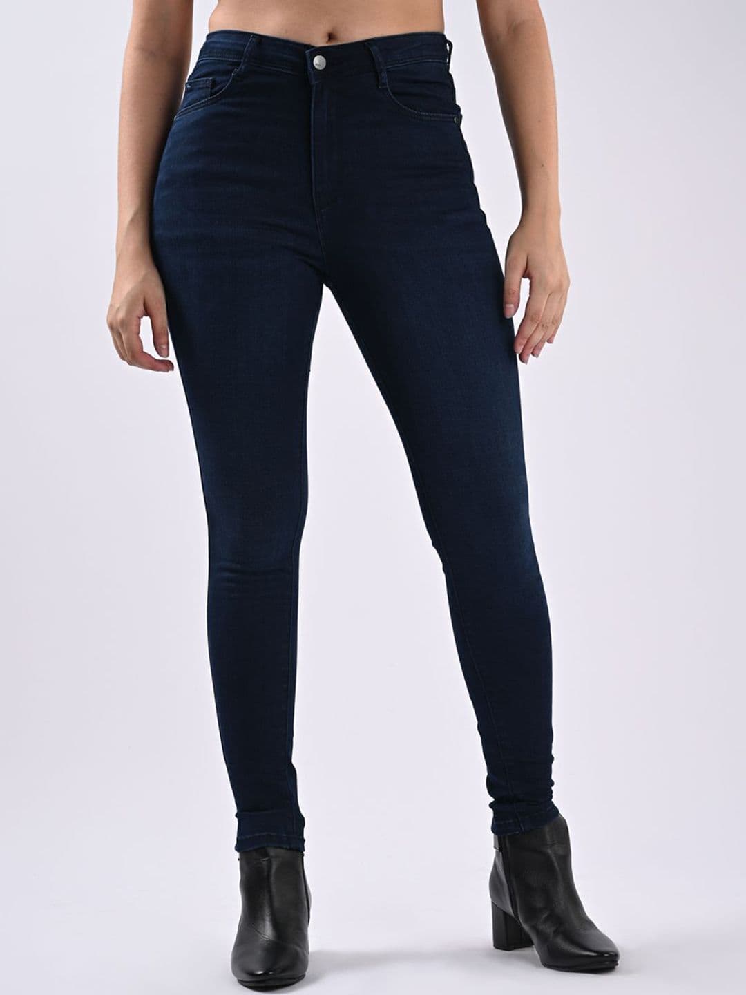 Kraus Jeans Women Skinny Fit High Rise Jeans - view 1