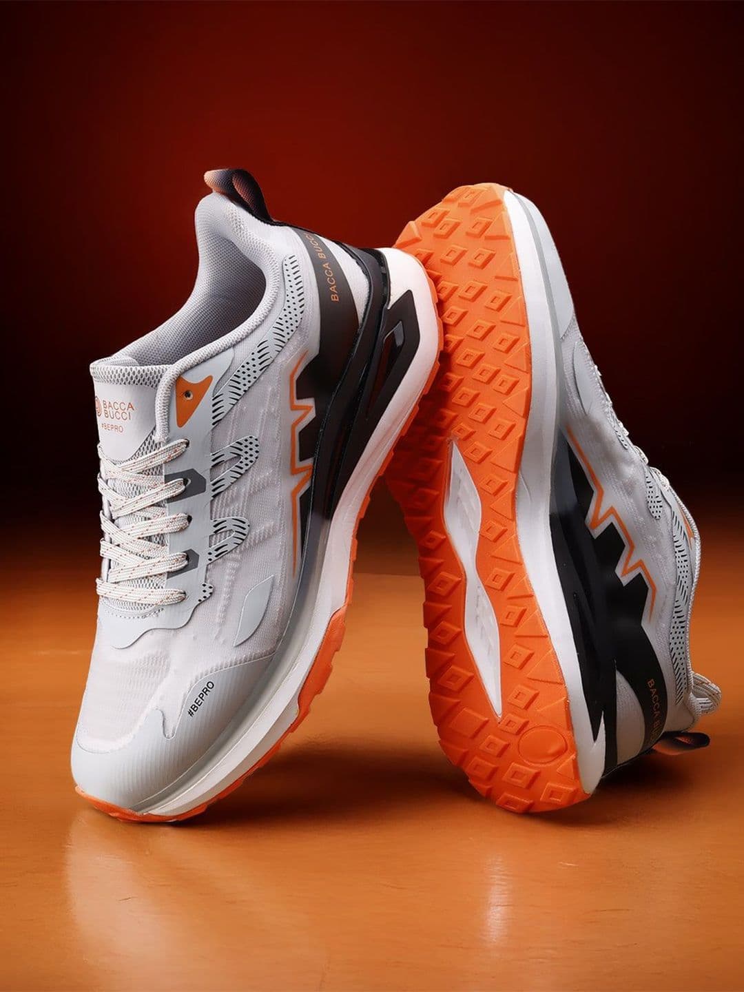 bacca bucci Men Mesh Lace-Ups Training or Gym Running Shoes - view 1
