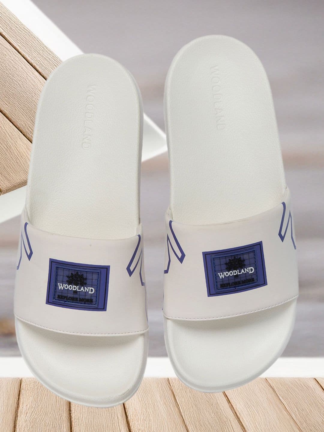 Woodland Men Printed Sliders - view 1