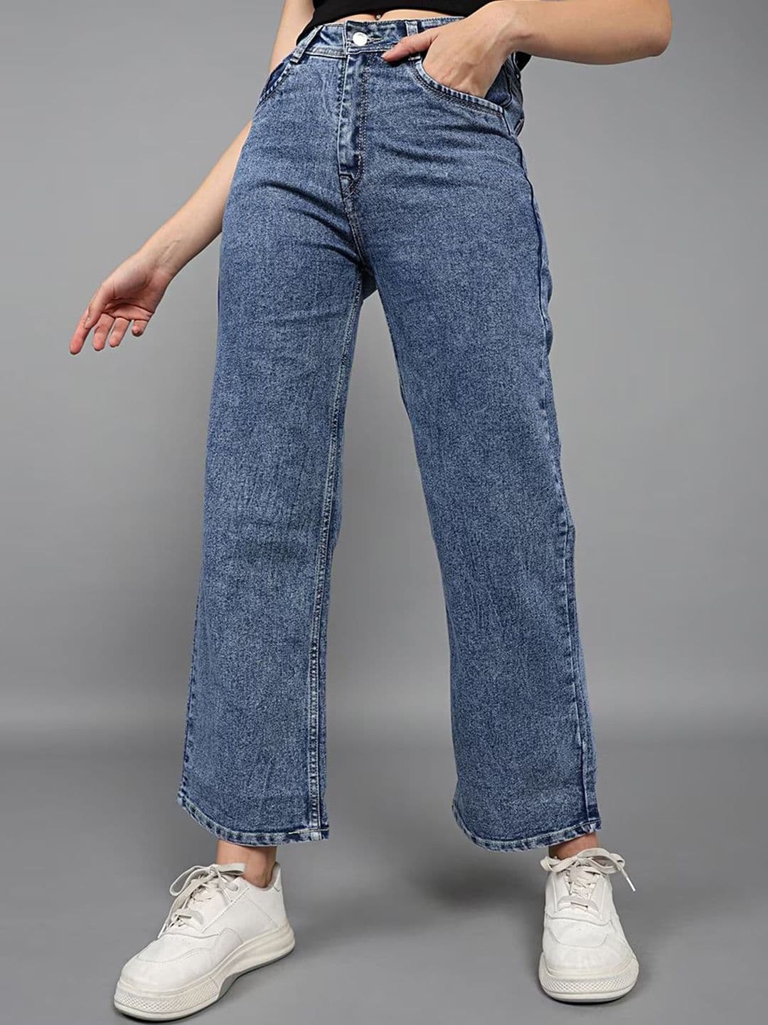 R.Code by The Roadster Life Co. Women Jean Boyfriend Fit High-Rise Stretchable Jeans - view 1