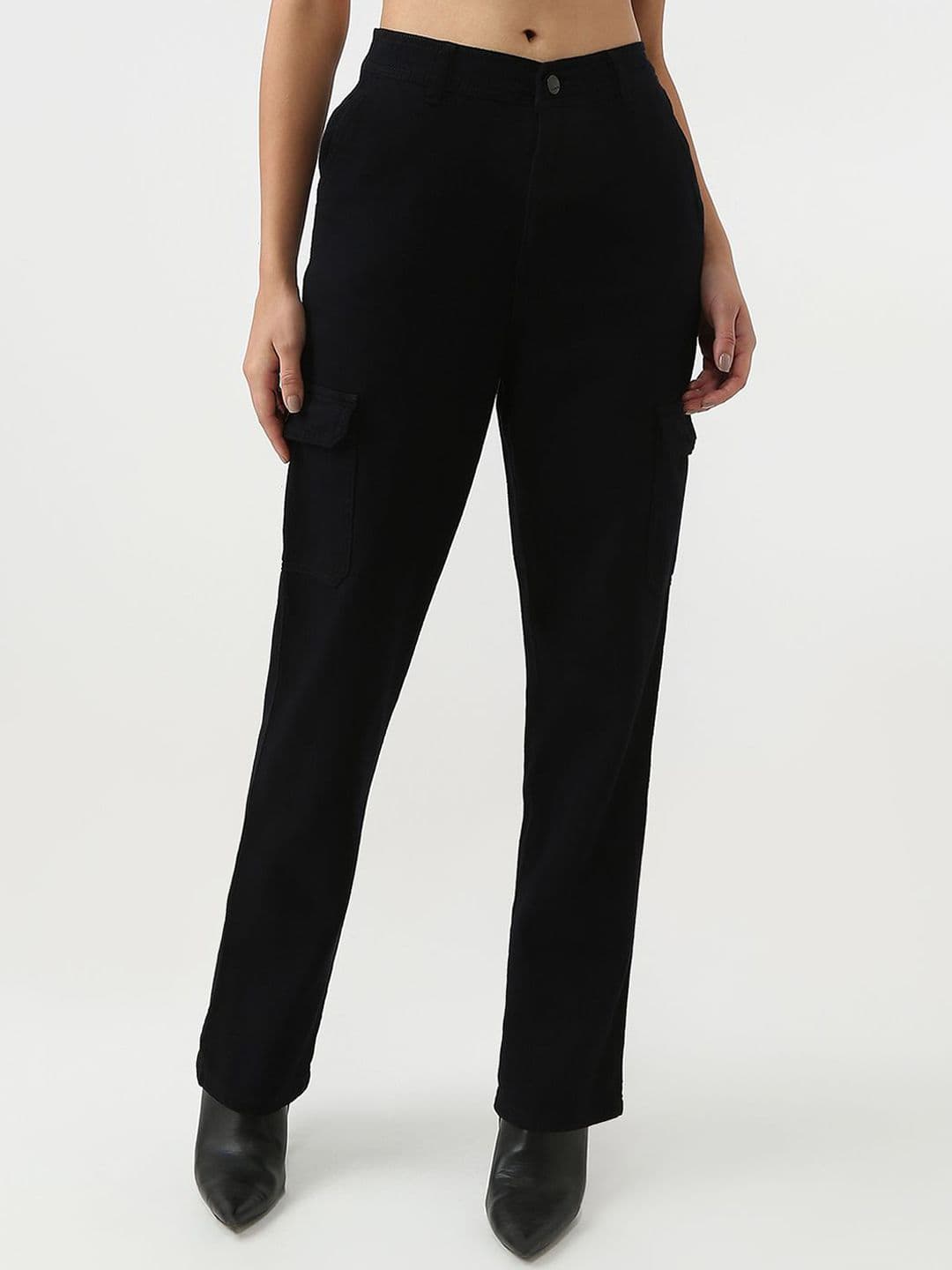 Kraus Jeans Women Relaxed Fit High-Rise Cargos - view 1