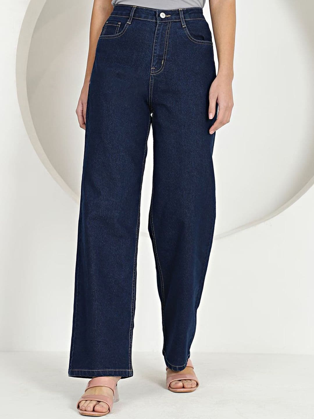 R.Code by The Roadster Life Co. Women Jean Boyfriend Fit High-Rise Stretchable Jeans - view 1
