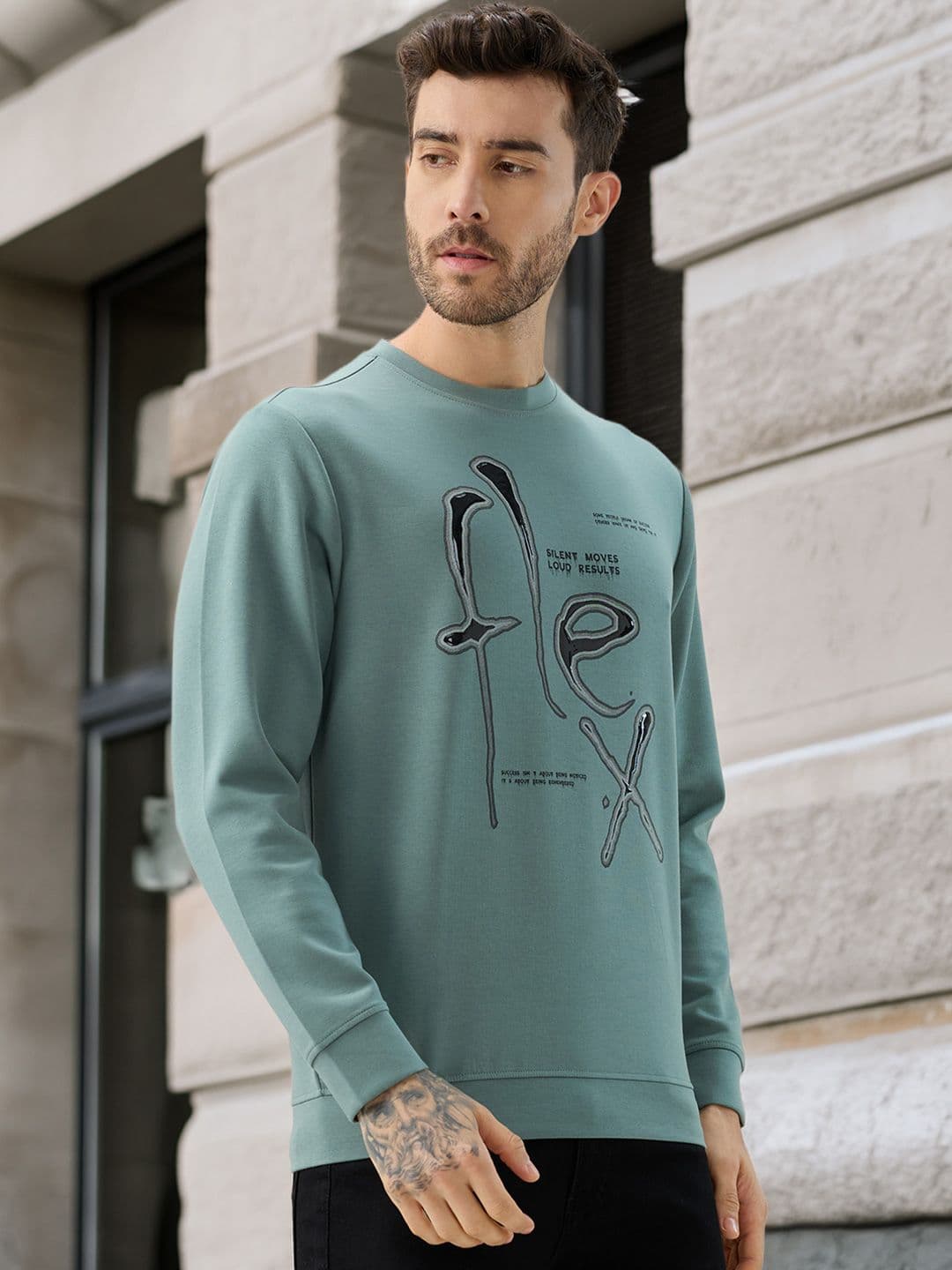 Status Quo Men Round Neck Sweatshirt - view 1