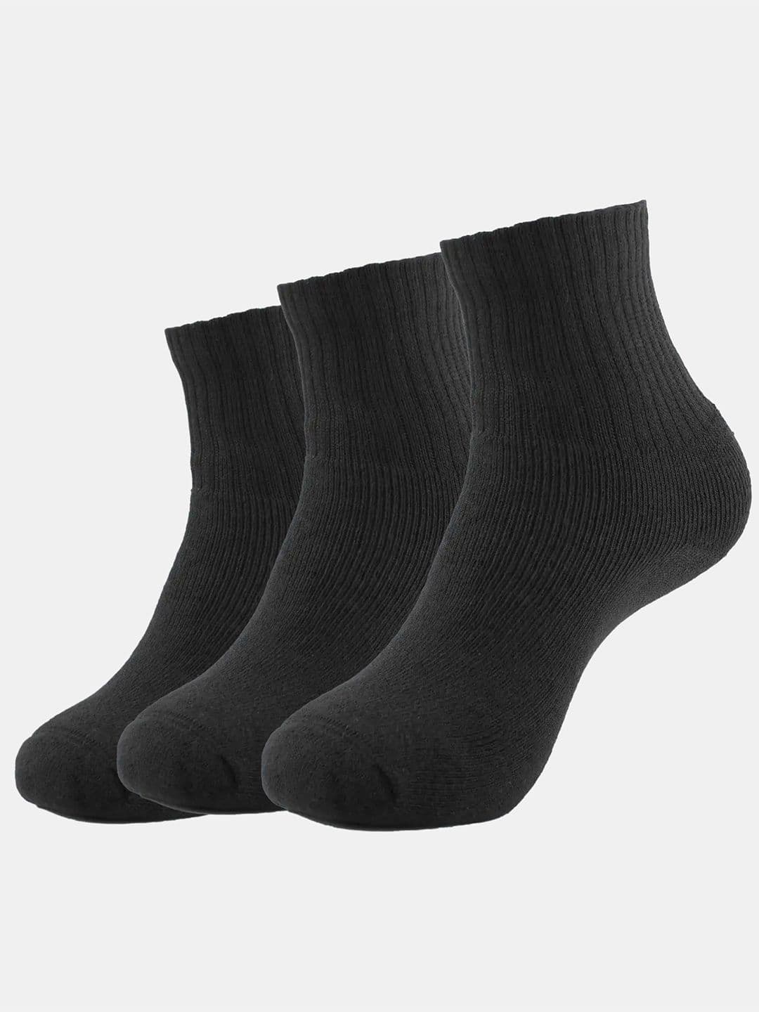 Jockey Pack Of 3 Compact Cotton Terry Ankle Length Socks With StayFresh Treatment-7036 - view 1