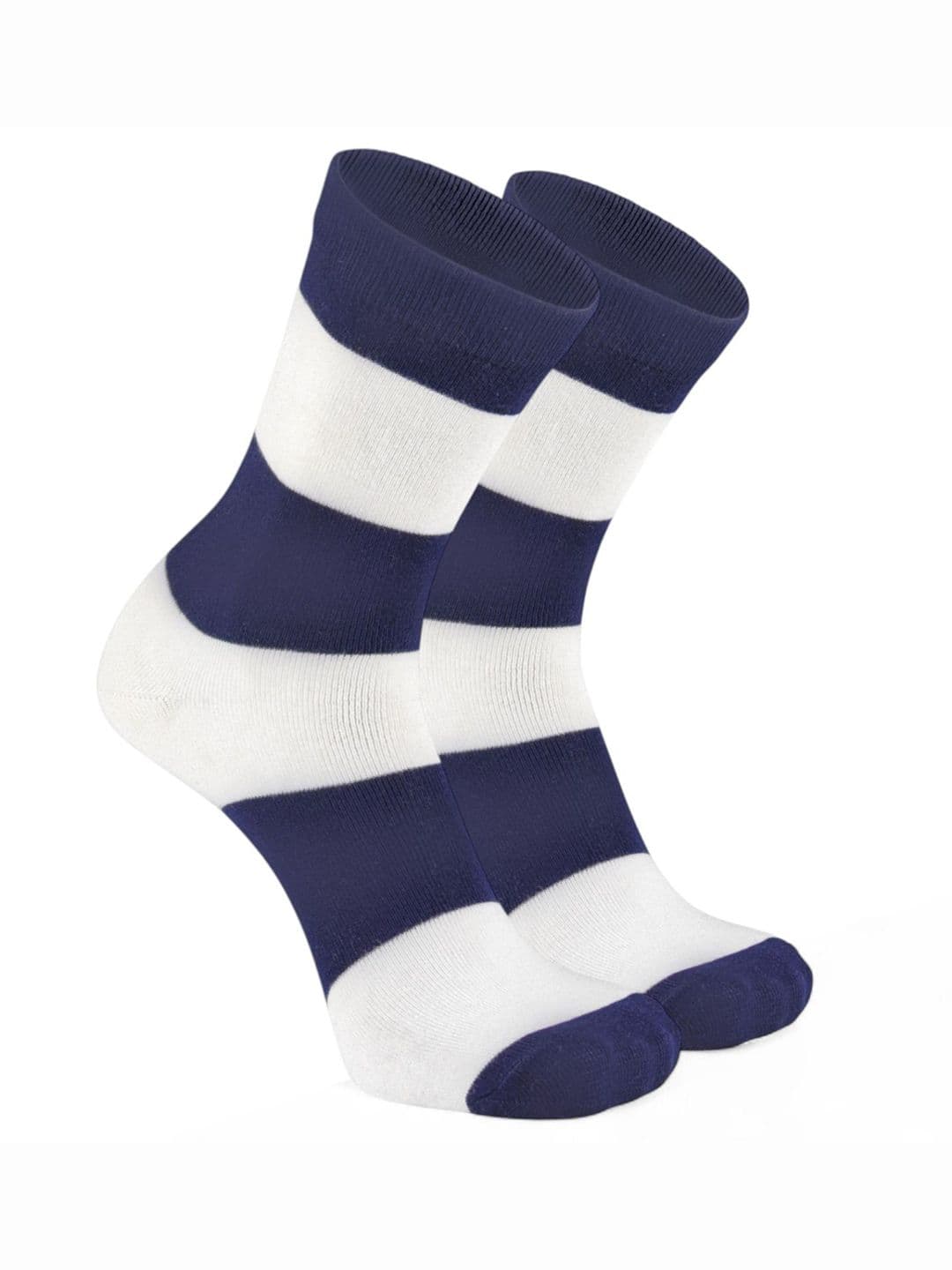 Sockscarving Men Striped Calf-Length Socks - view 1