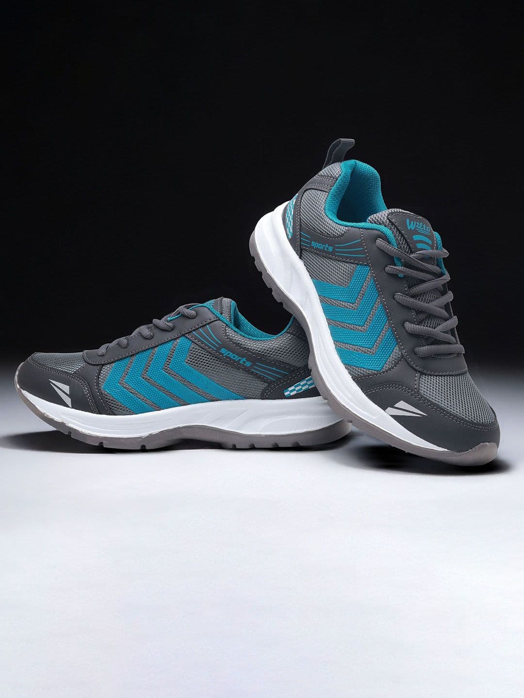 ASIAN Men Mesh Running Lace Ups Non-Marking Sports Shoes - view 1