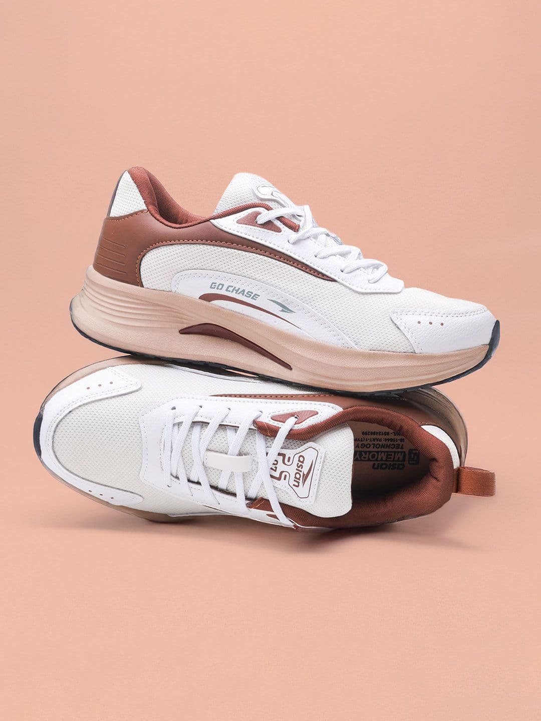 ASIAN Men Mesh Non-Marking Running Shoes - view 1
