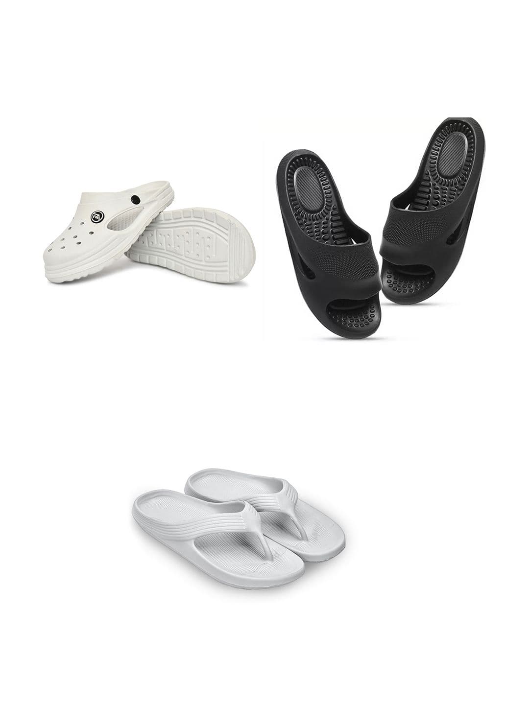 Feel alive Men Set of 3 Thong Flip-Flops - view 1