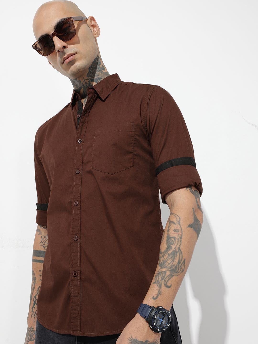 The Roadster Life Co. Pure Cotton Casual Shirt - view 1