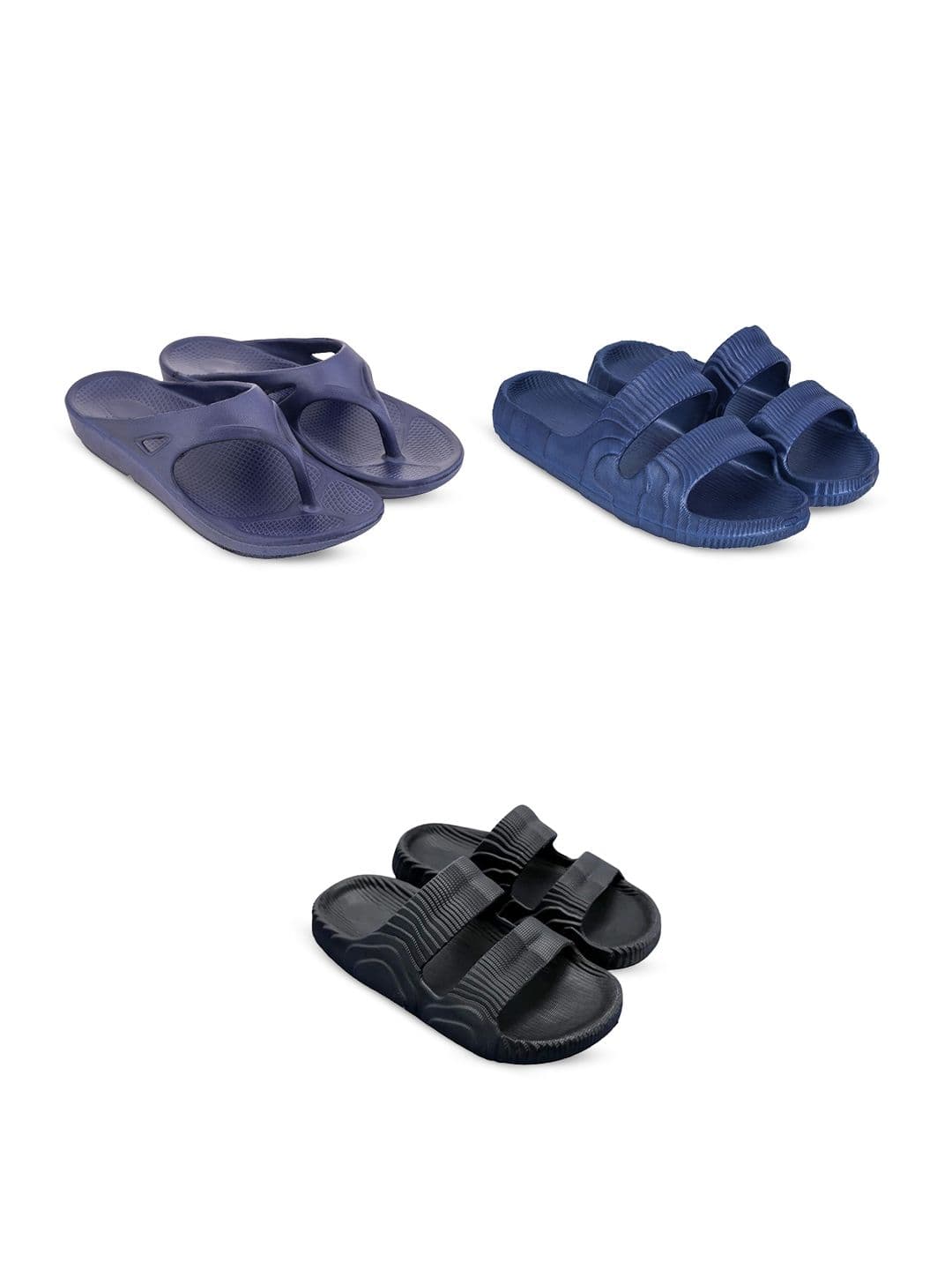 Feel alive Men Set Of 3 Lightweight Sliders - view 1