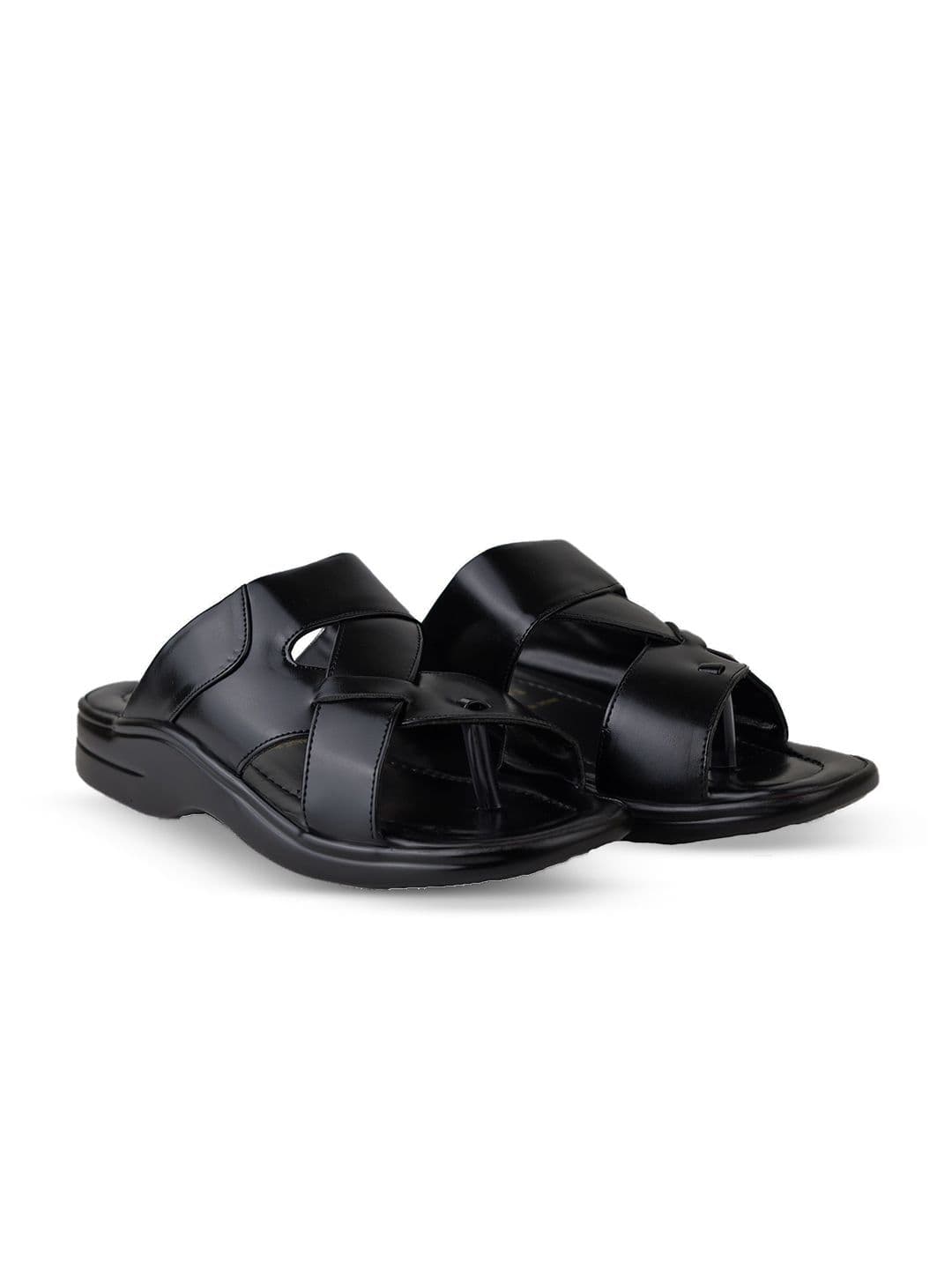 HikBi Men Slip-On Leather Comfort Sandals - view 1
