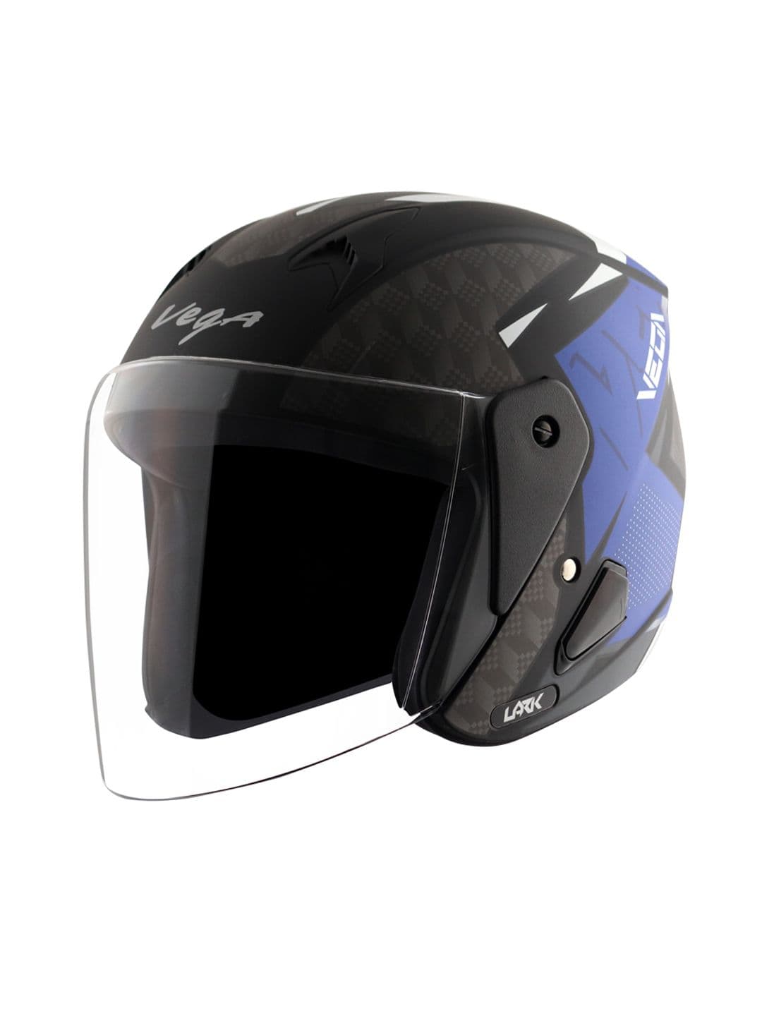 VEGA Unisex Lark Twist ISI Certified Lightweight Open Face Helmet