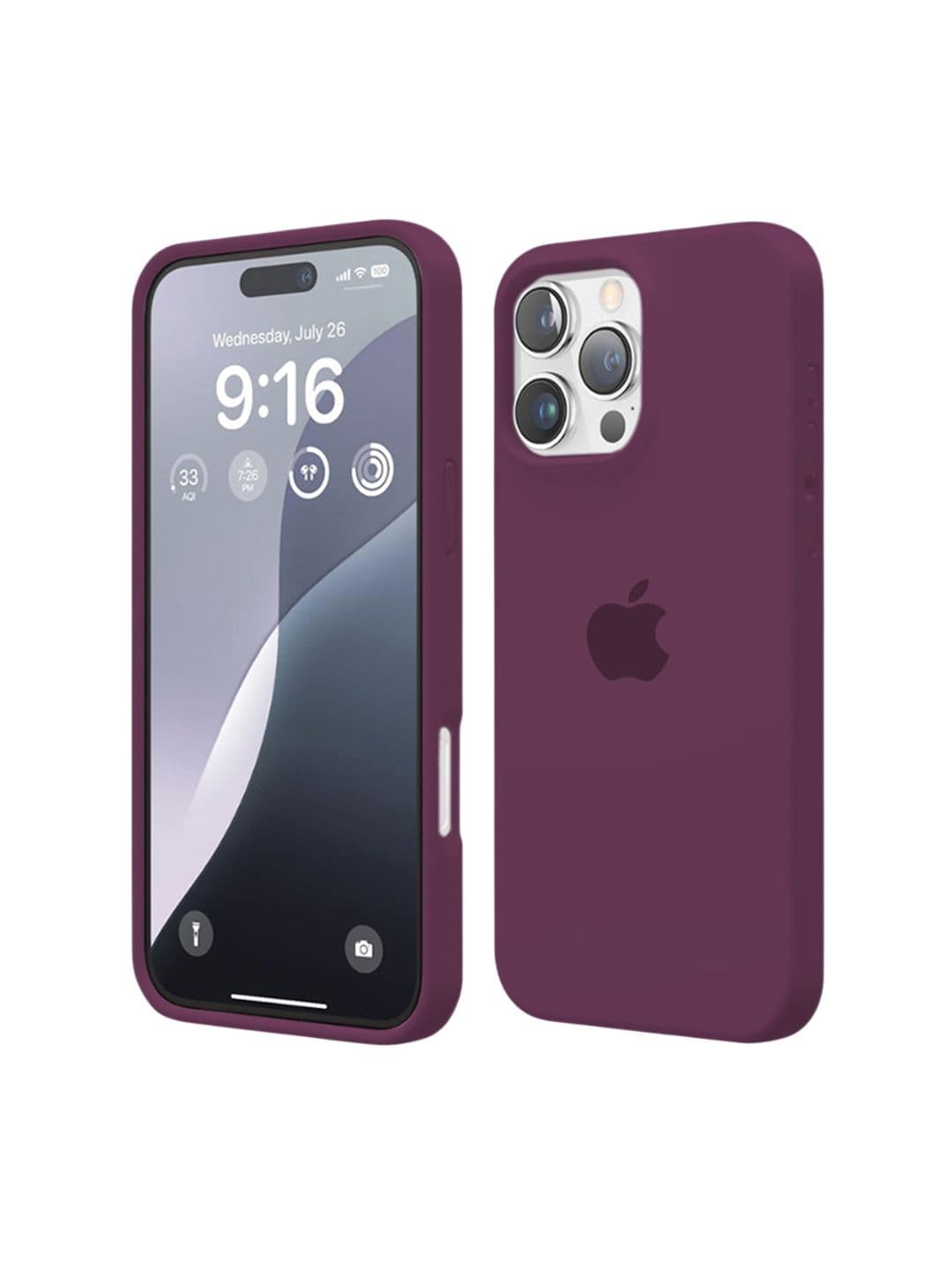 INNOPACE Scratch Resistant iPhone 16 Pro Silicone Back Case