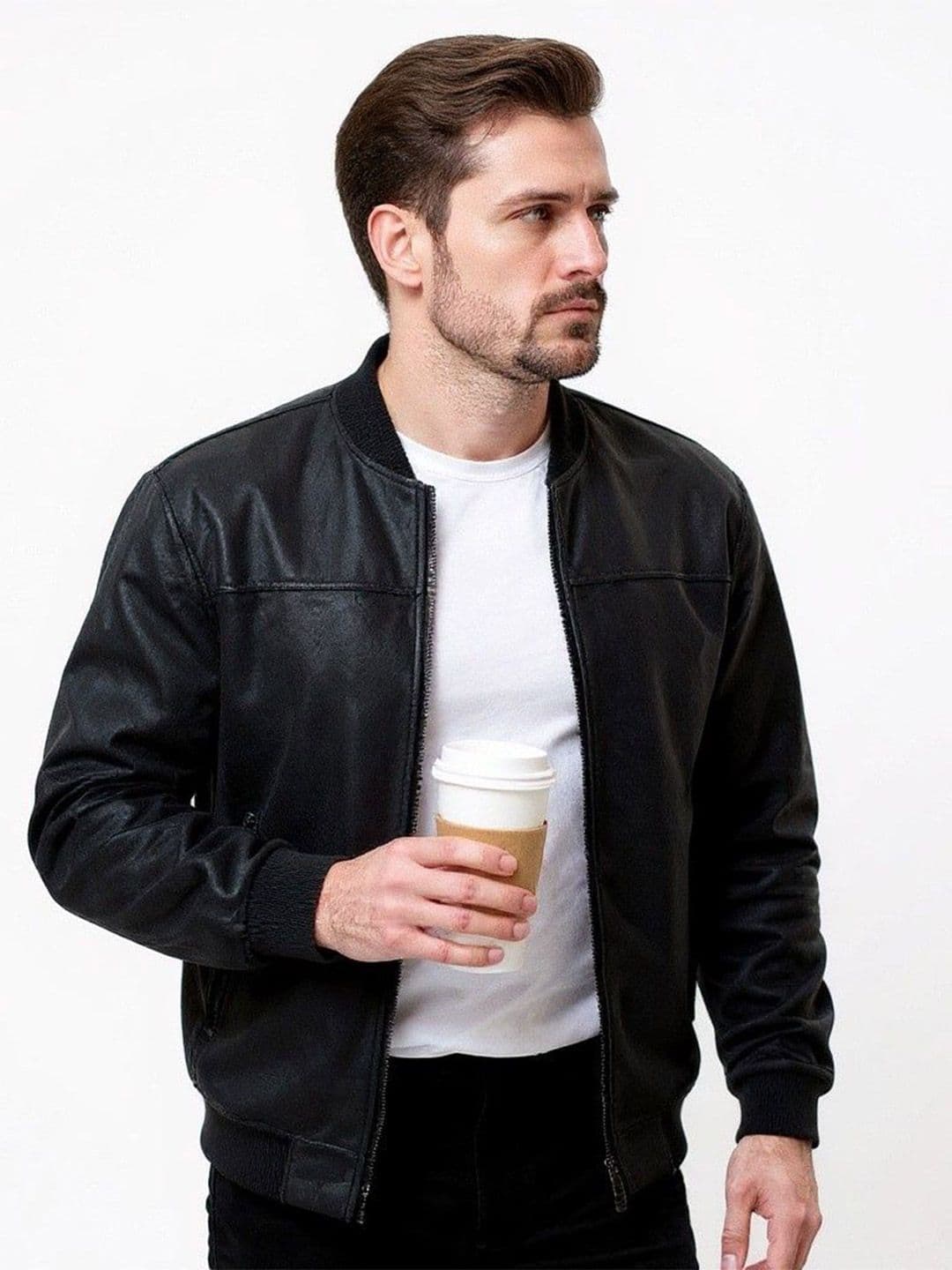 Mast & Harbour Men Open Front Jacket - view 1