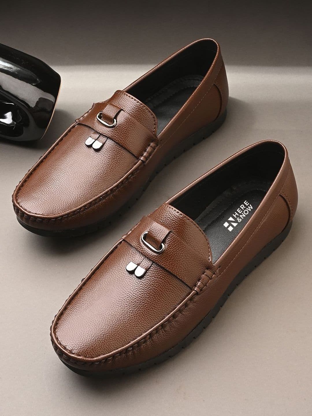 HERE&NOW Men Slip-On Formal Loafers - view 1