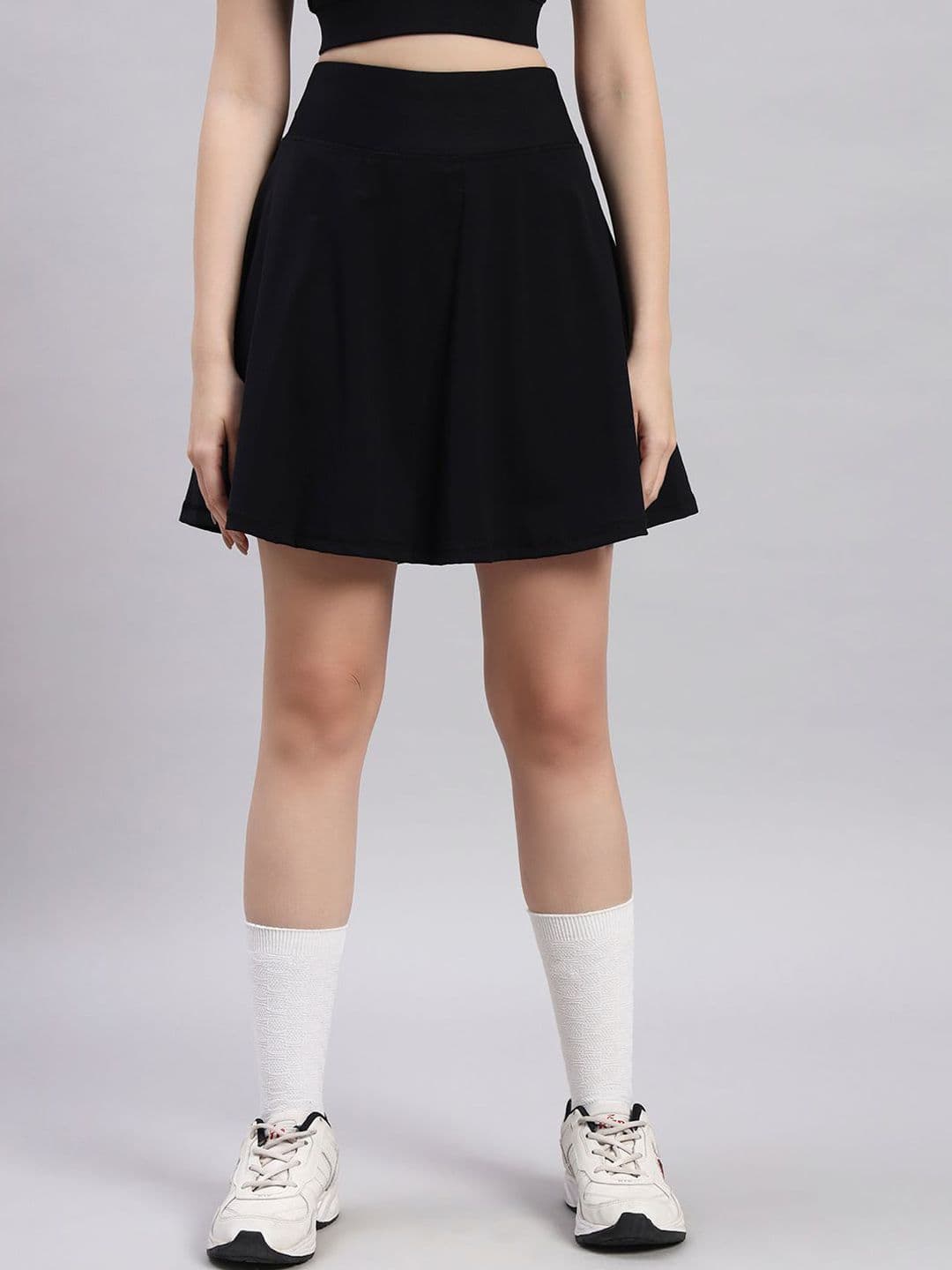Label nyc apparel High-Rise Mini Inner Shorts Skirts - view 1