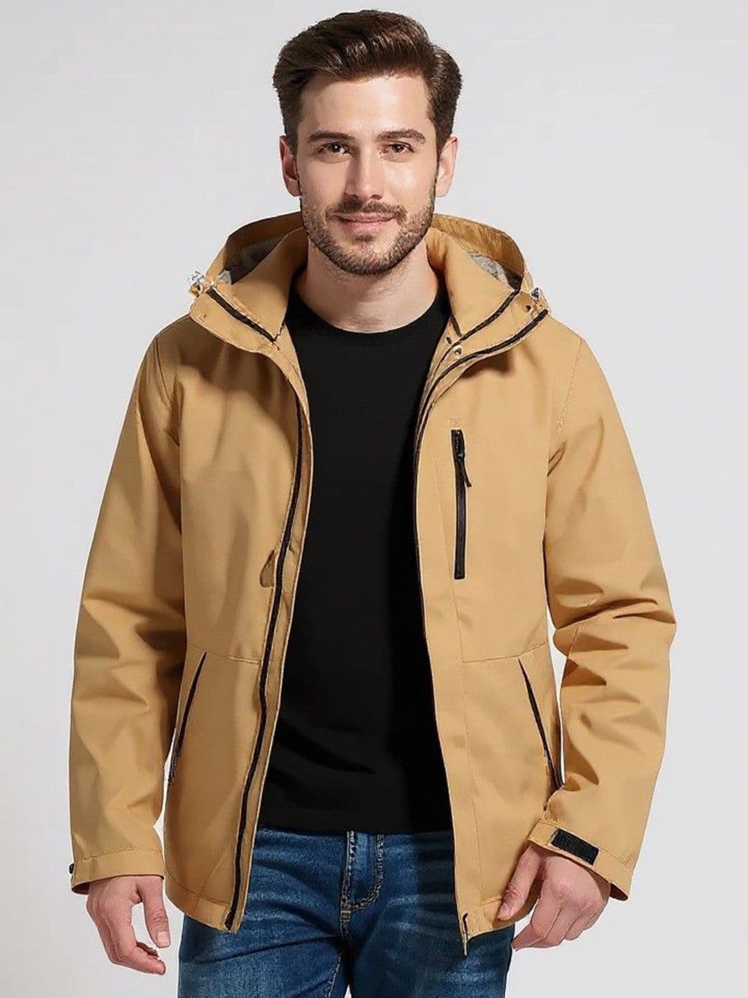 Mast & Harbour Stand Collar Long Sleeves Jacket - view 1