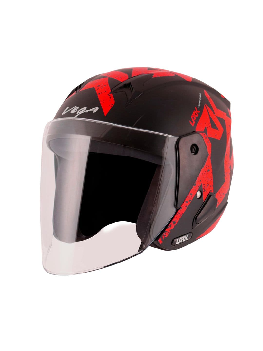 VEGA Lark Victor Unisex ISI Certified Lightweight Open Face Helmet - view 1
