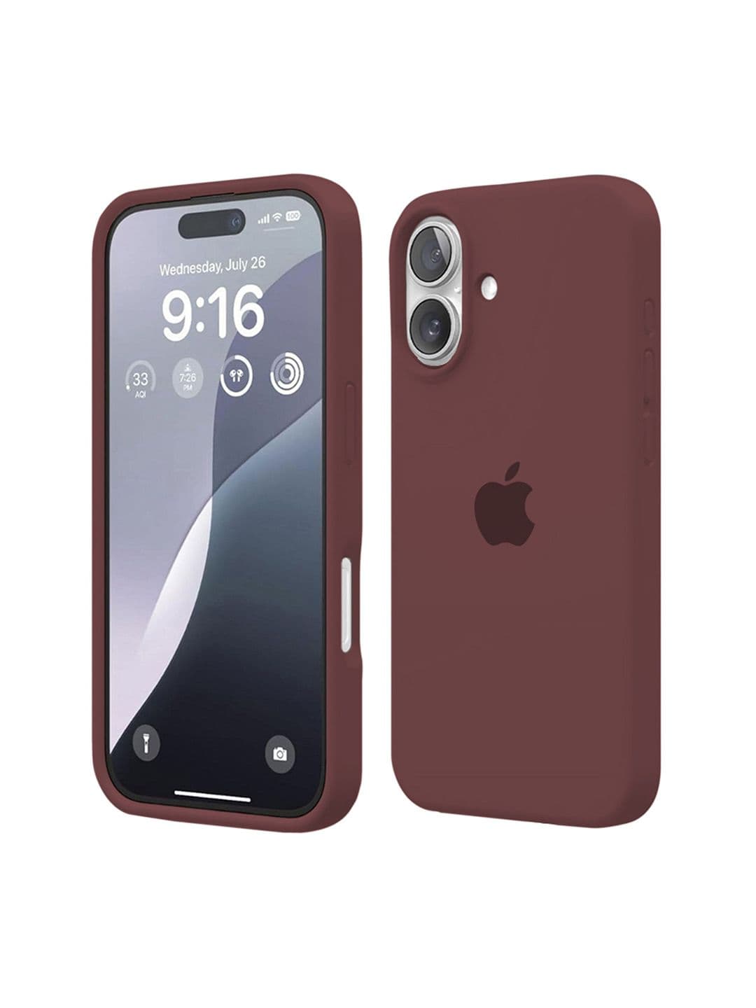 INNOPACE Abstract Printed Silicone iPhone 16 Back Case
