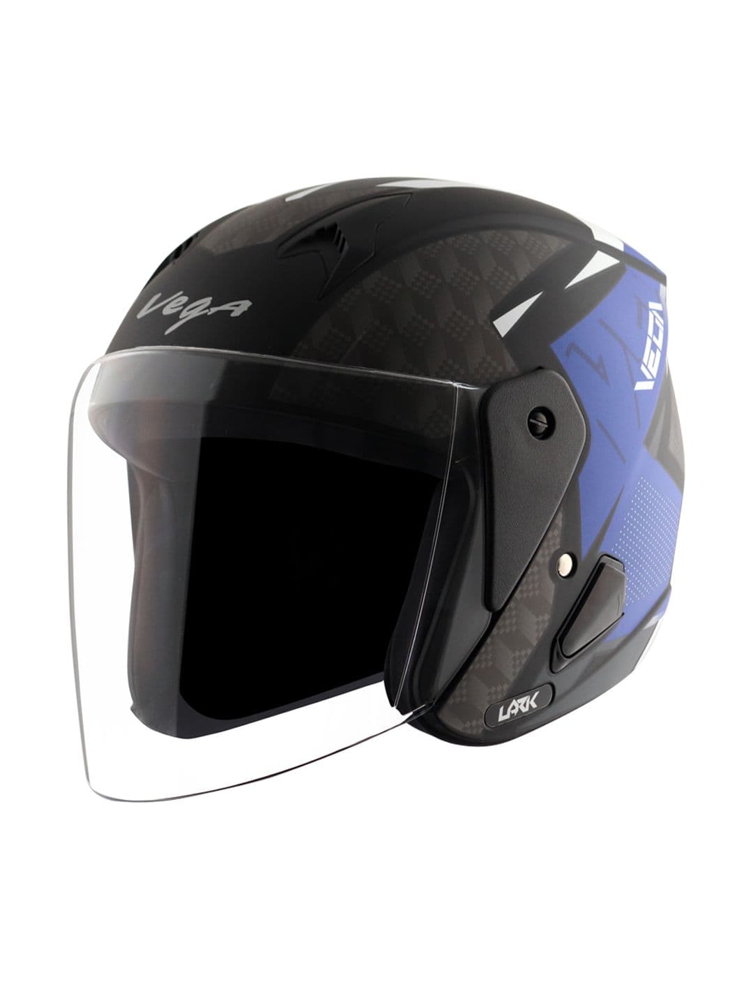 VEGA Unisex Lark Twist ISI Certified Lightweight Open Face Helmet