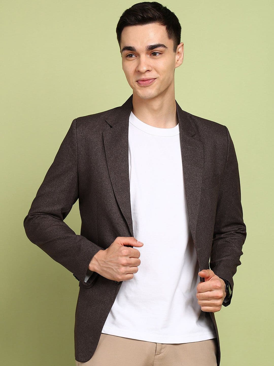FUBAR Single-Breasted Blazer - view 1