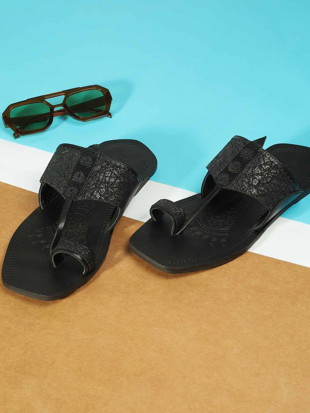 Mochi Leather Comfort Sandals - view 1