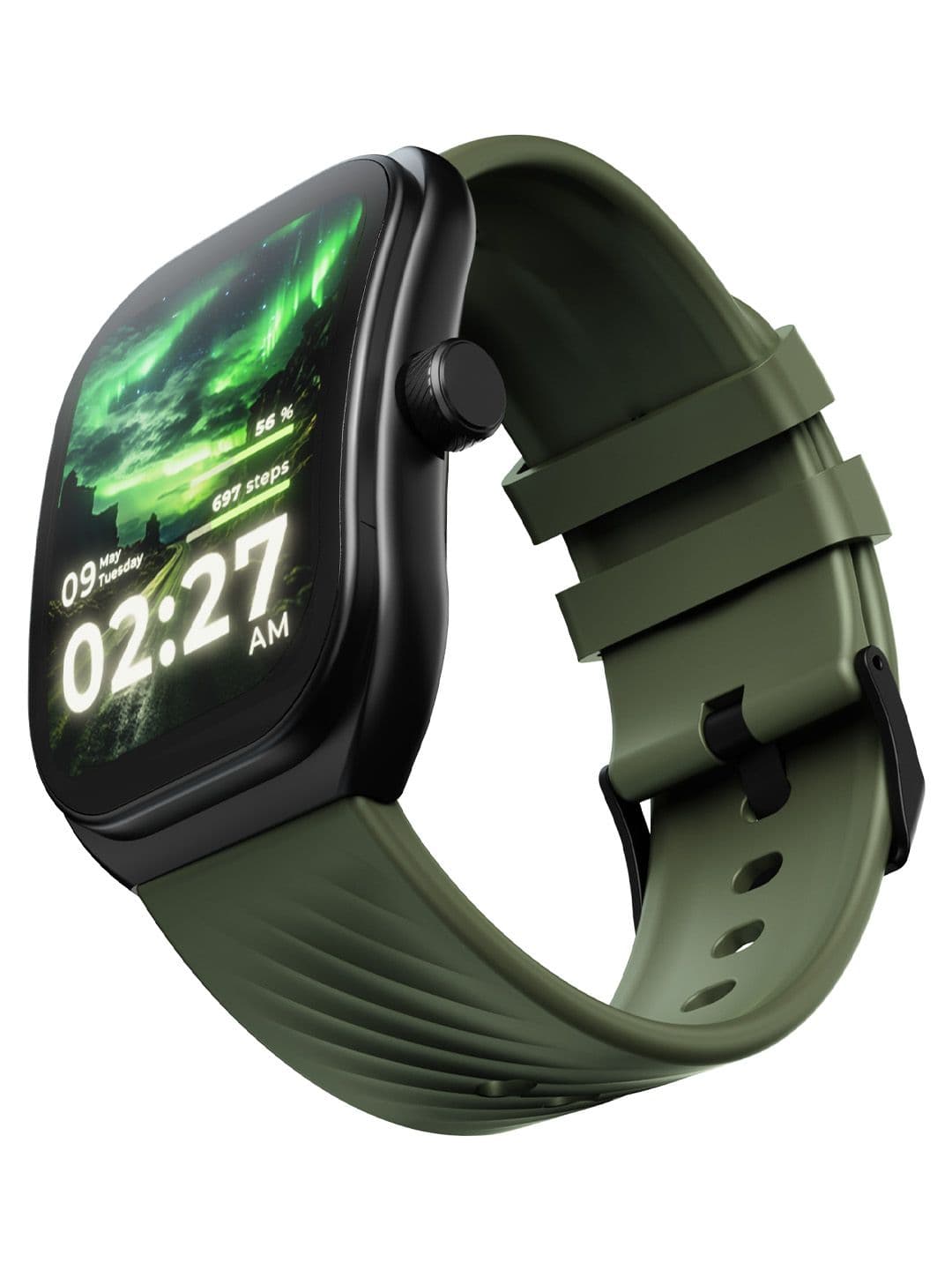GOBOULT Trail 2.01" 3D Curved Display, Working Crown, Health Track Smartwatch