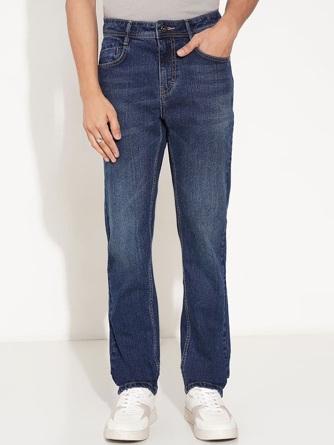 SF JEANS by Pantaloons Men Relaxed Fit Mid-Rise Jeans - view 1