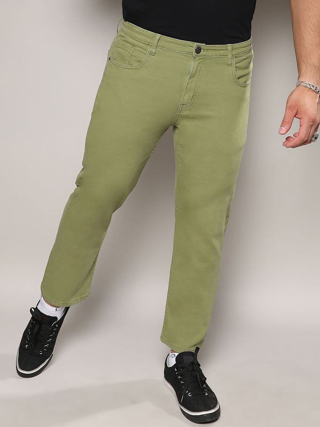 Instafab Plus Men Comfort Regular Fit Mid-Rise Cotton Denim Stretchable Jeans - view 1