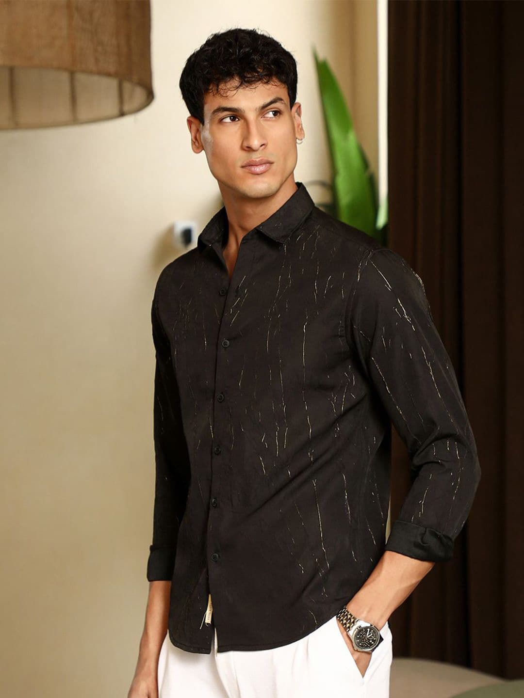 CAHOOT Abstract Printed Comfort Casual Shirt - view 1