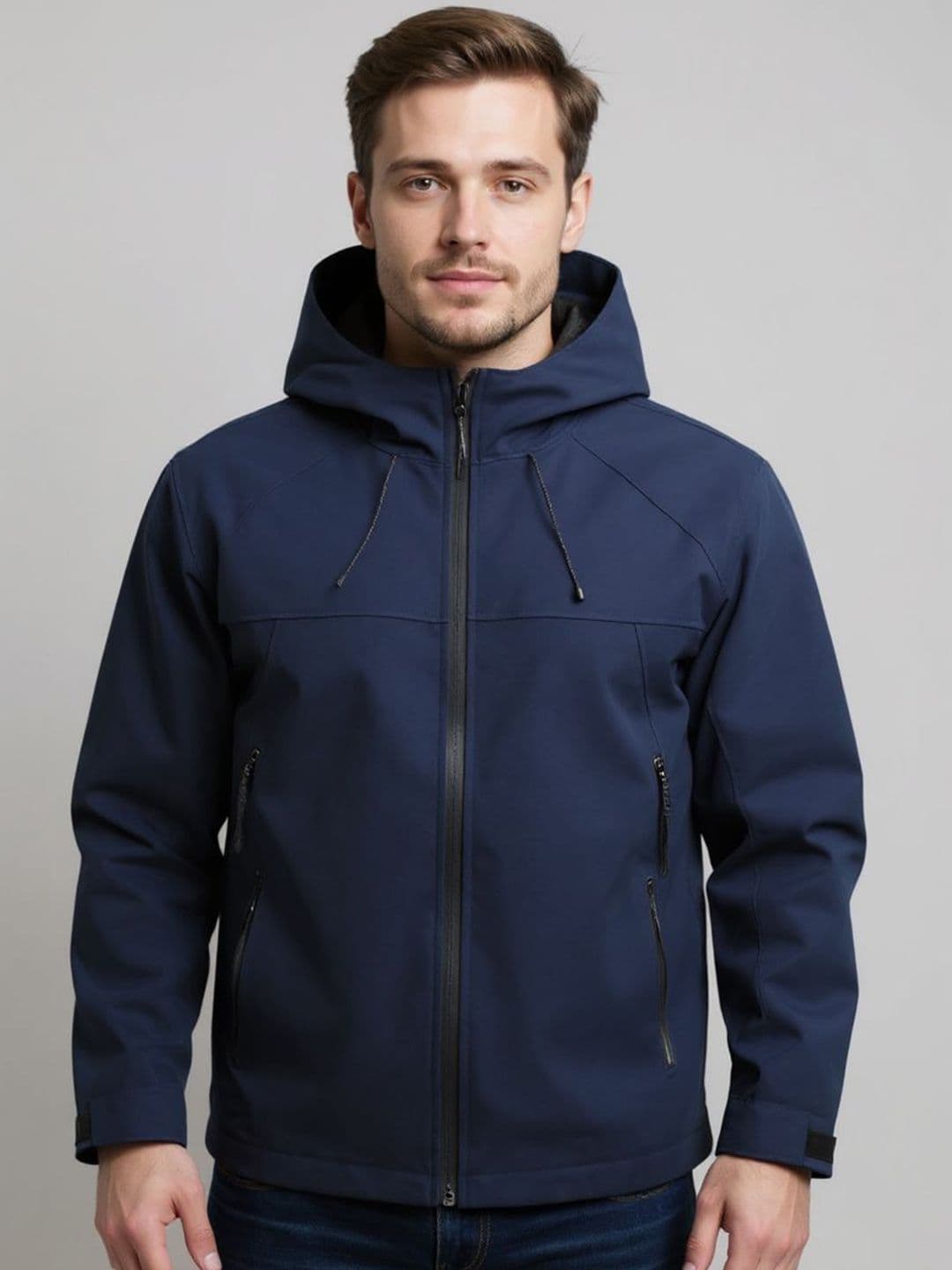 Mast & Harbour Hooded Open Front Jacket - view 1