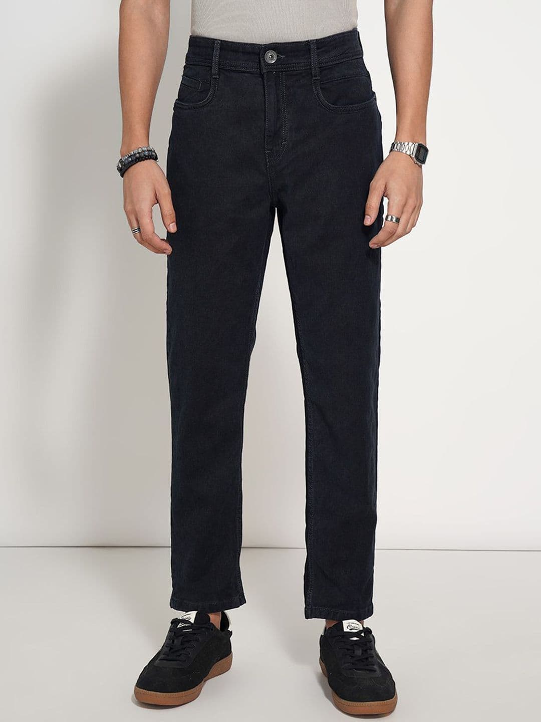 SF JEANS by Pantaloons Men Slim Fit Mid-Rise Jeans - view 1