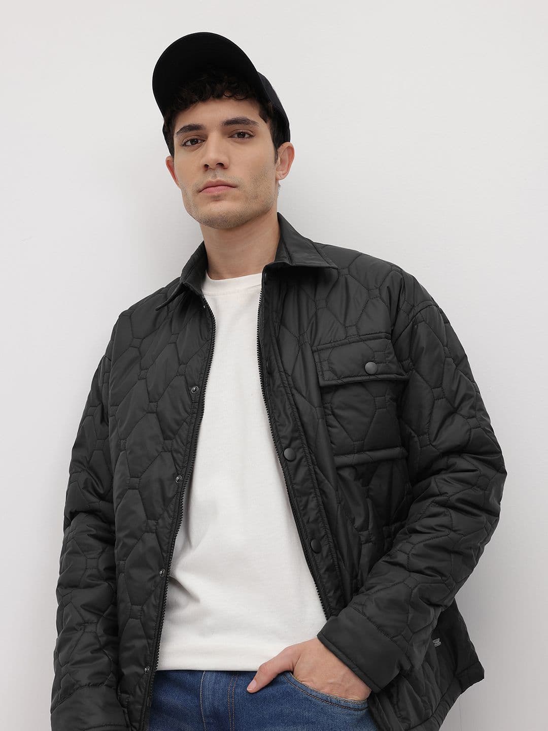 The Roadster Life Co. Spread Collar Quilted Jacket - view 1