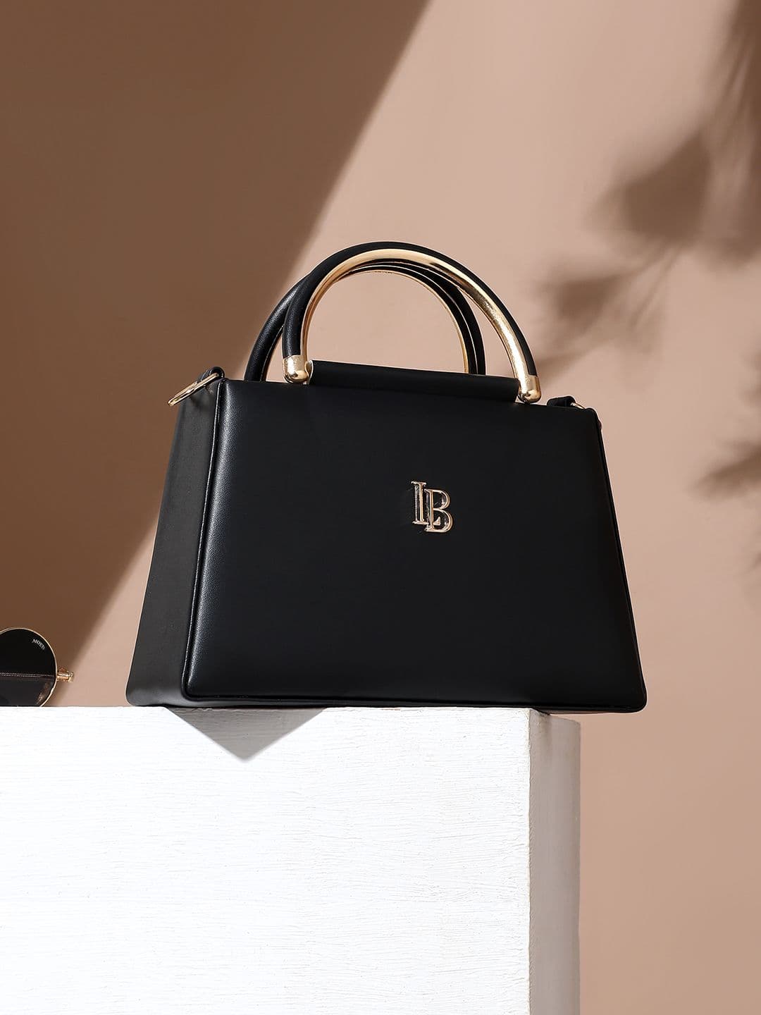 LEGAL BRIBE Women Solid Structured Handheld Bag - view 1