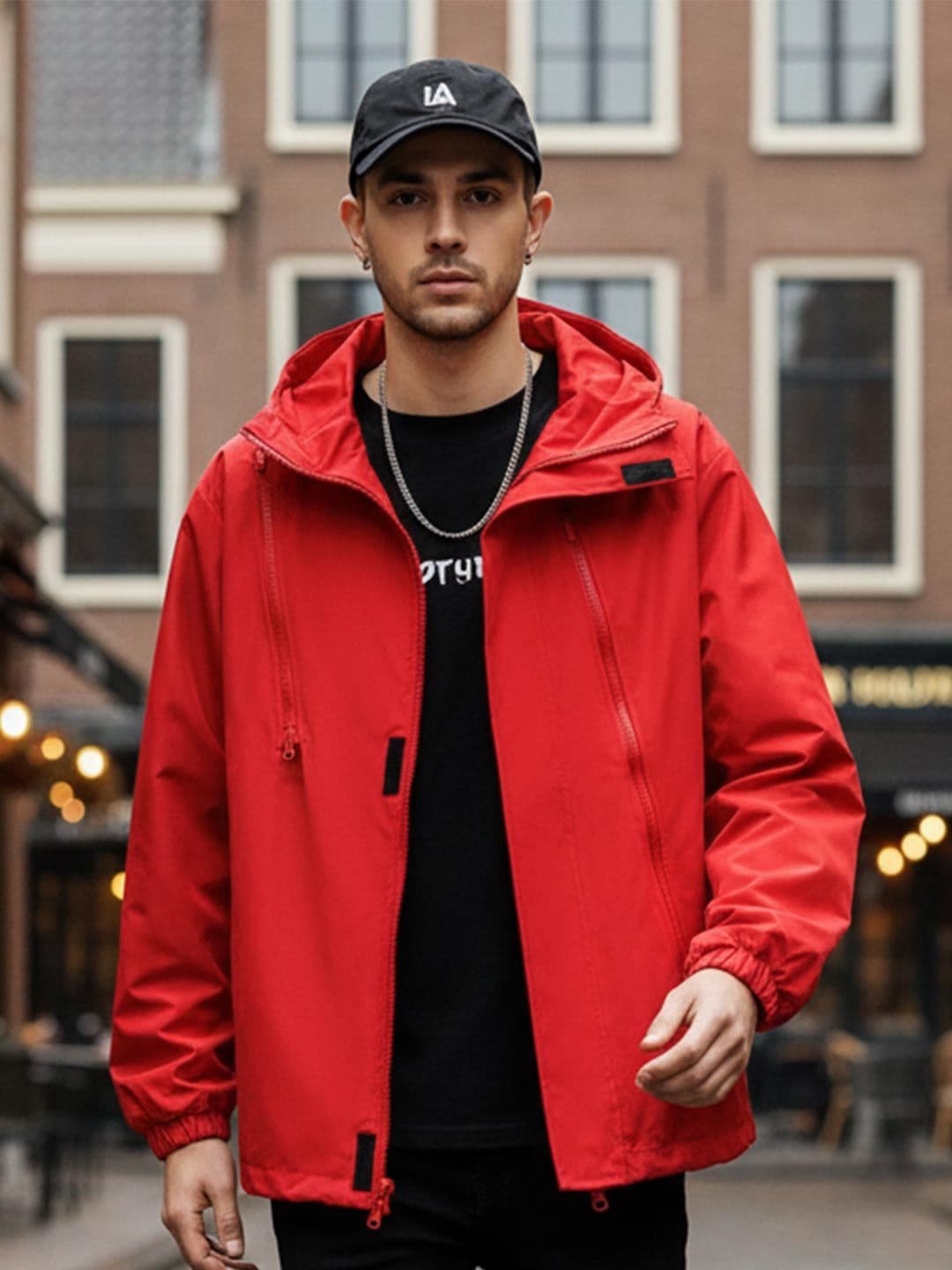 HERE&NOW Men Insulator Open Front Jacket - view 1