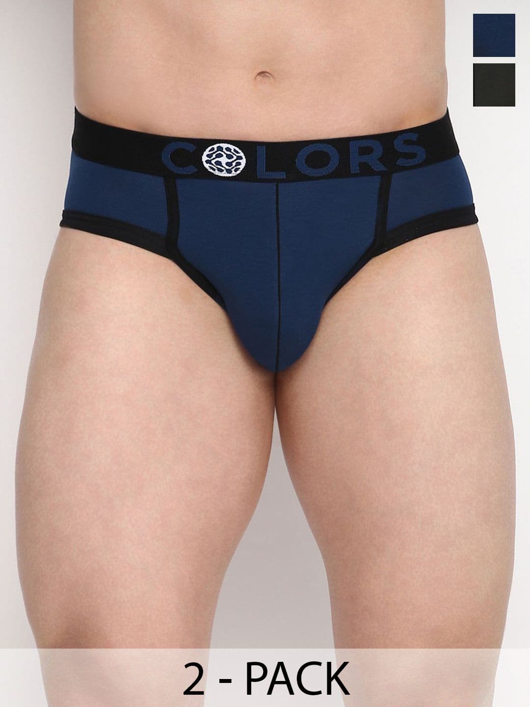 COLORS by Rupa Frontline Men Pack of 2 Low-Rise Briefs - view 1