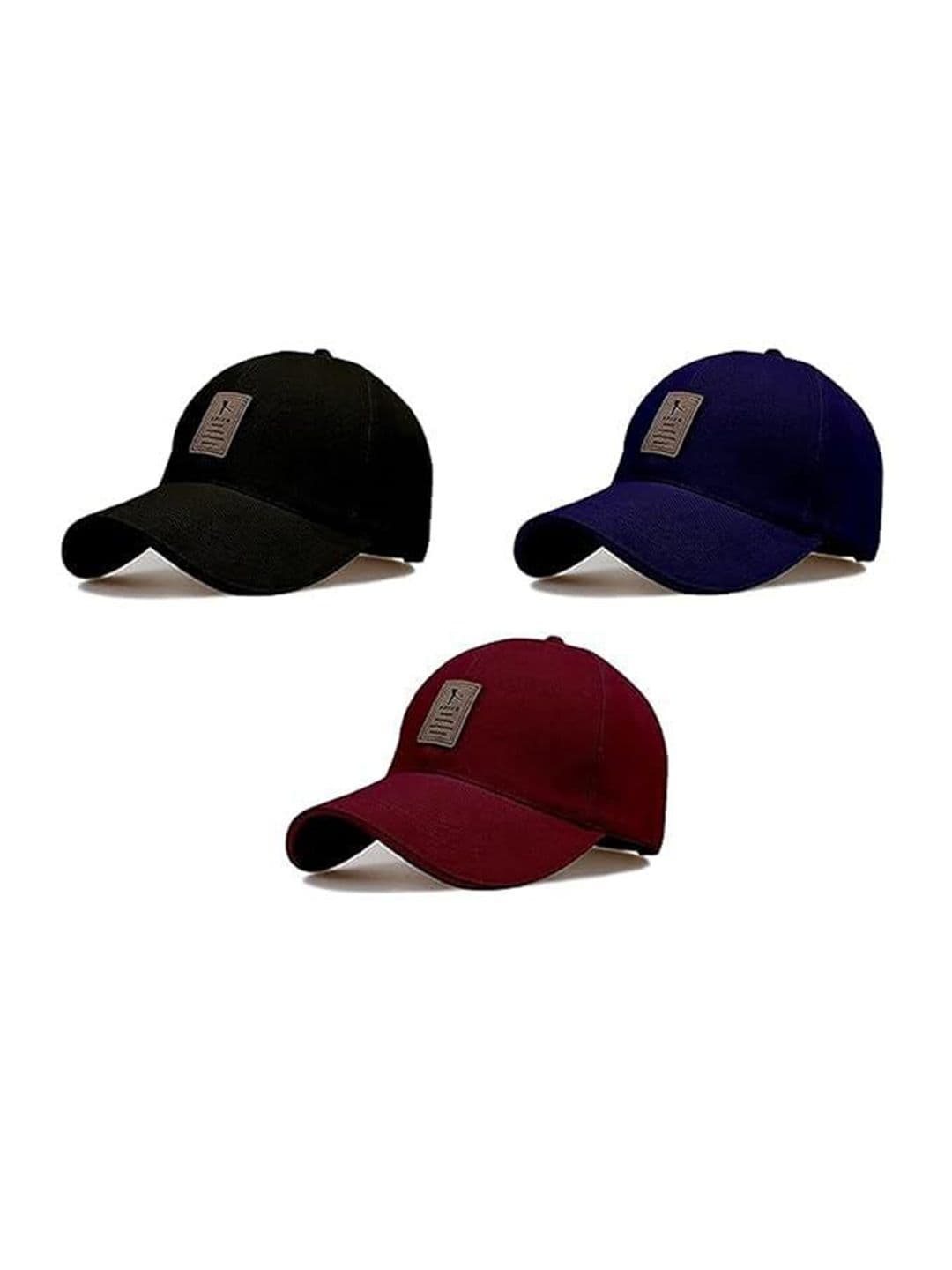 SELLORIA Men Pack Of 3 Cotton Baseball Cap - view 1