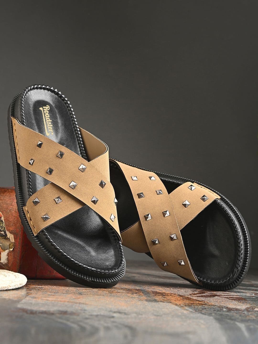 Roadster Men PU Comfort Sandals - view 1
