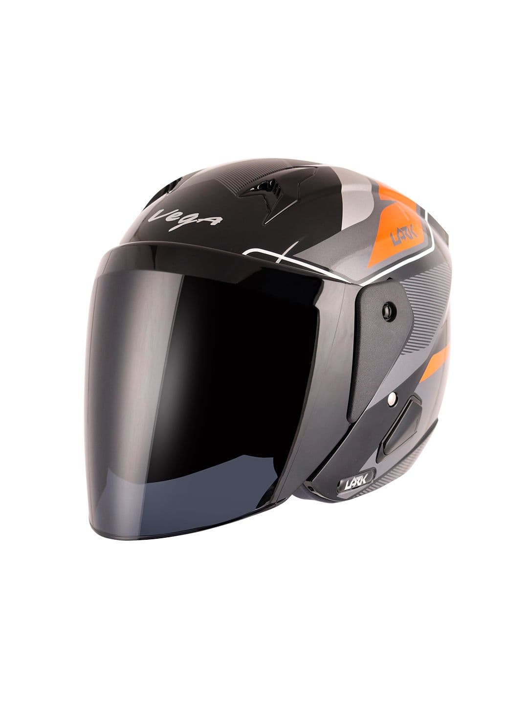VEGA Unisex Lark Legend ISI Certified Lightweight Open Face Helmet