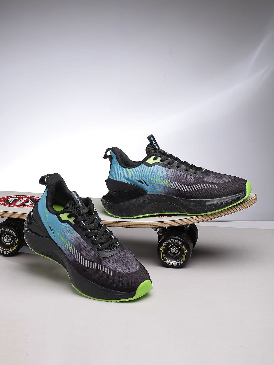 Action TURBO-1103 Men Mesh Running Non-Marking Shoes - view 1