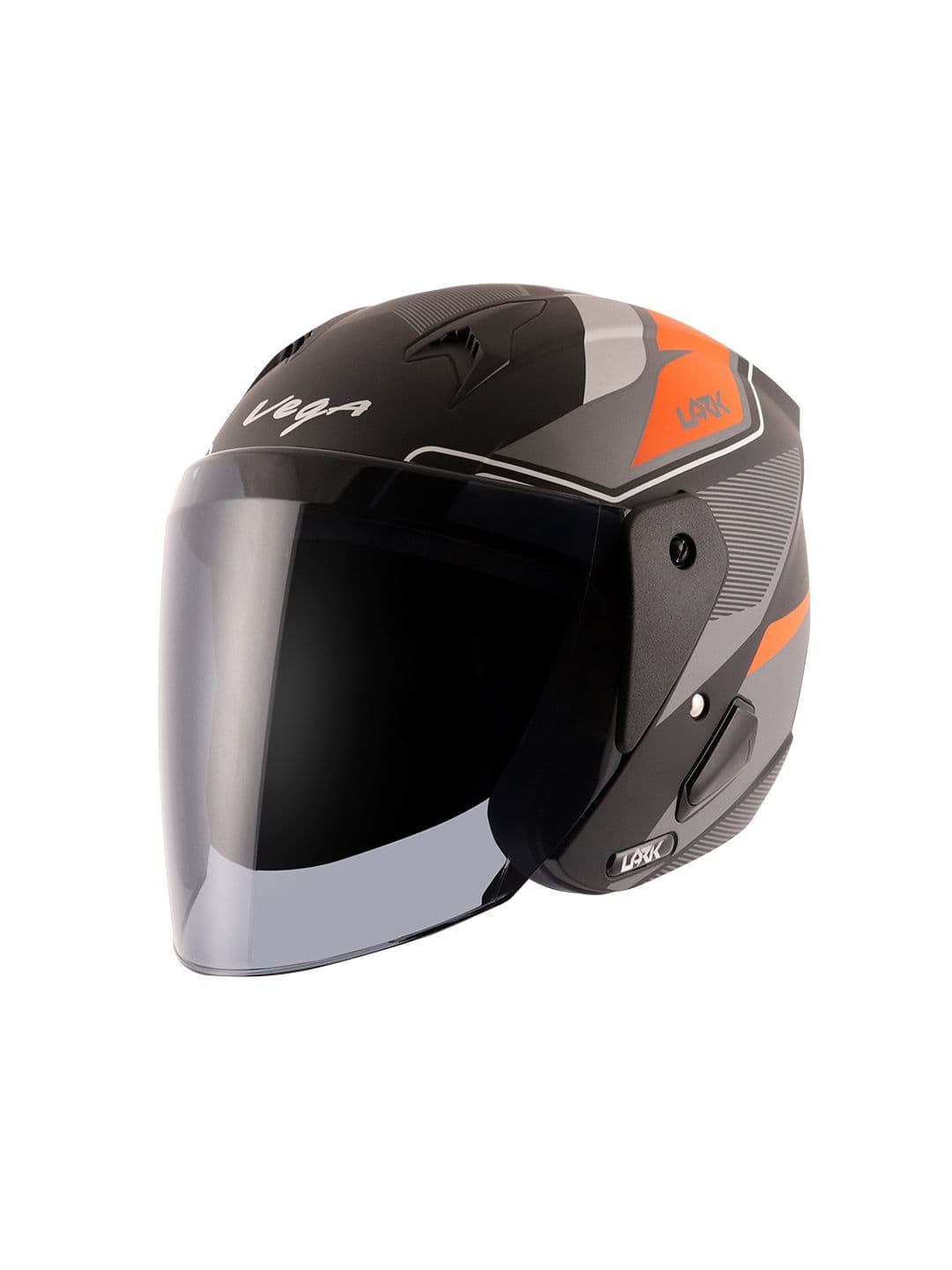 VEGA Unisex Lark Legend ISI Certified Lightweight Open Face Helmet