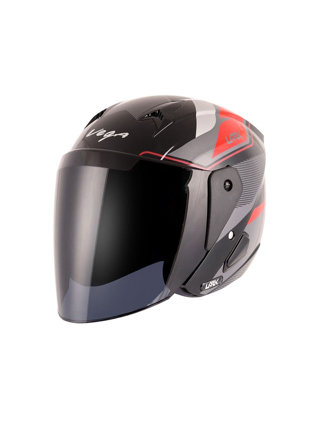 VEGA Unisex Lark Legend ISI Certified Lightweight Open Face Helmet