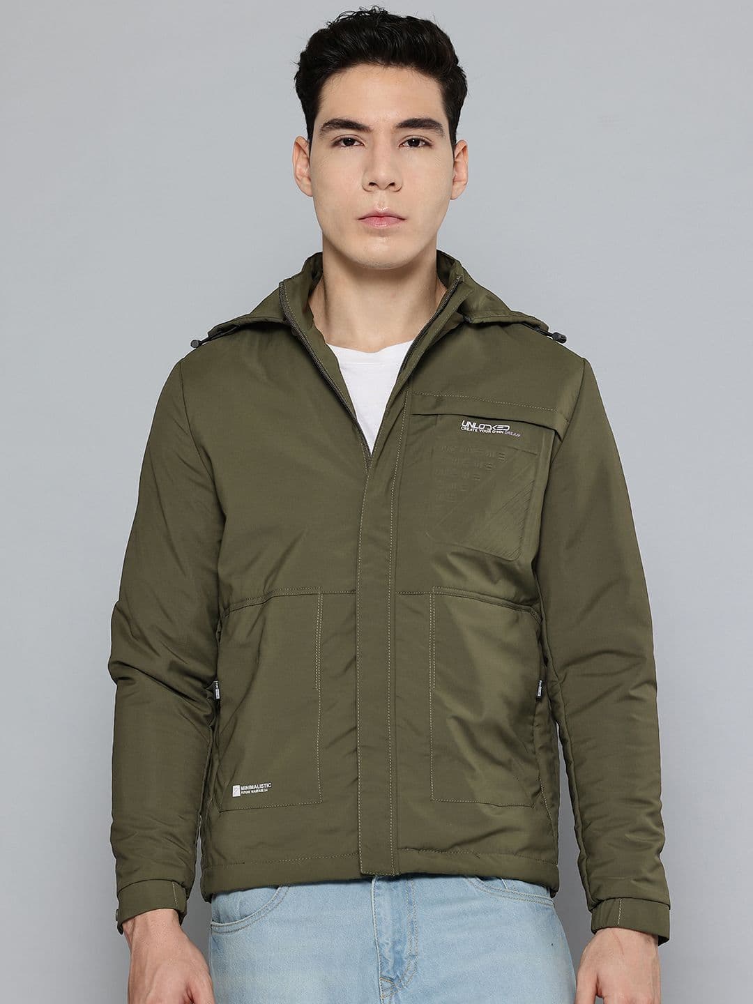 Fort Collins Solid Hooded Tailored Jacket - view 1