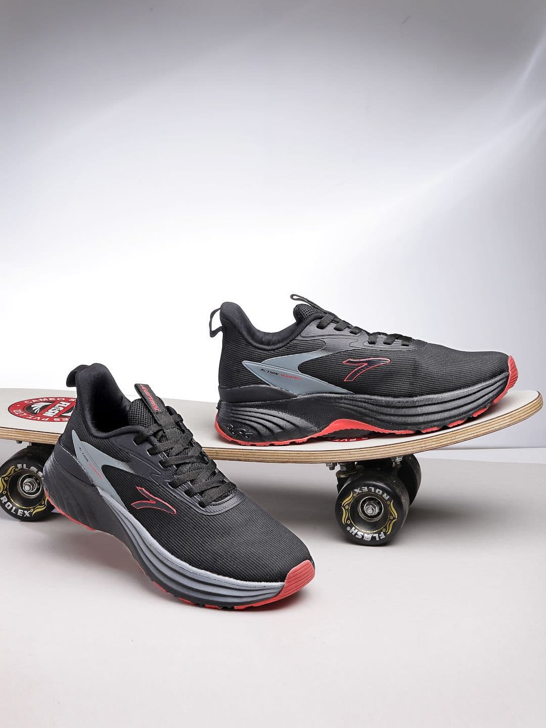 Action Men Mesh Running Non-Marking Shoes - view 1