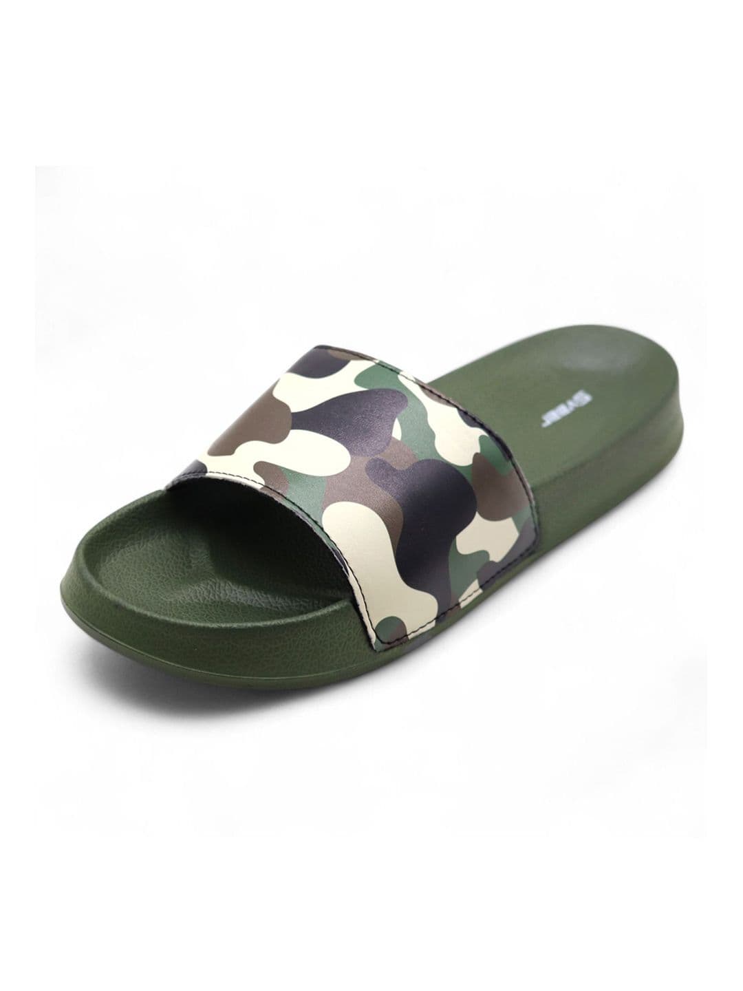 Svaar Men Camouflage Printed EVA Slides with Cushioned Footbed - view 1