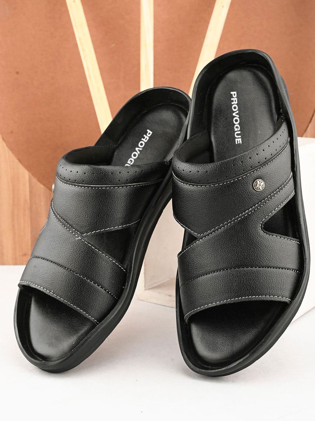 Provogue Men Slip-On Comfort Sandals - view 1
