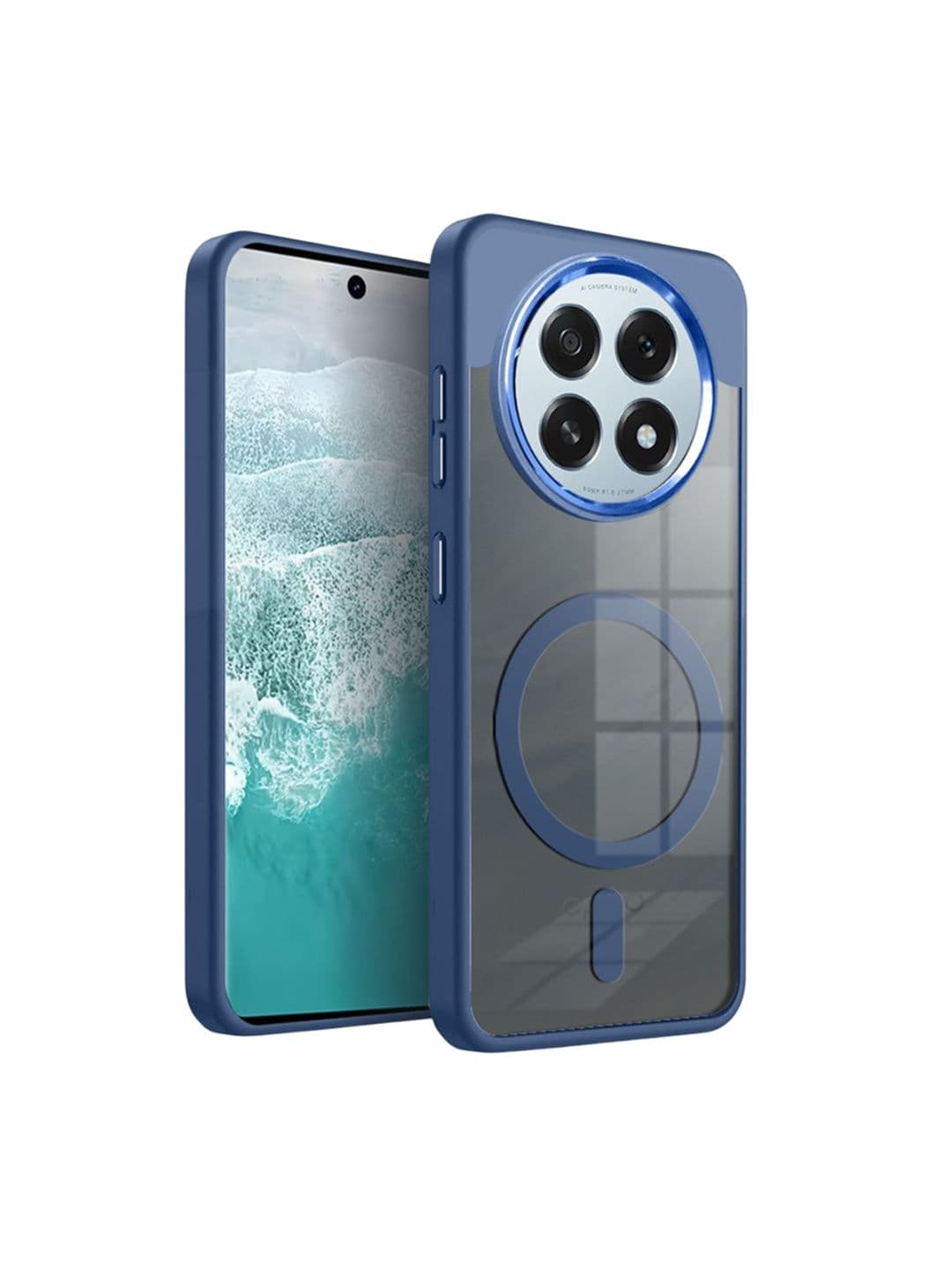 Karwan Unisex Oppo F29 5G Solid Mag-Safe Back Case