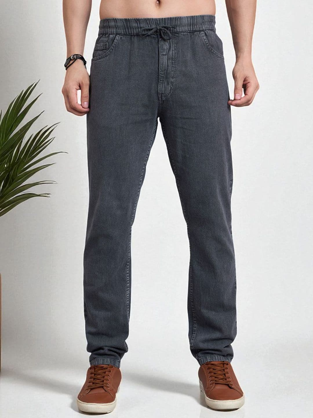 STUDIO NEXX Men Regular Fit Mid-Rise Dark Shade Jeans - view 1