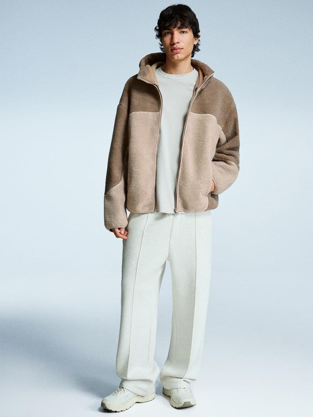 Bershka Faux shearling jacket - view 1